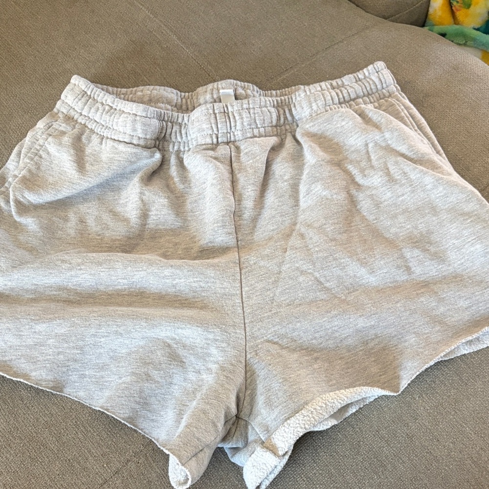 Divided Light Gray Women's Athletic Shorts
